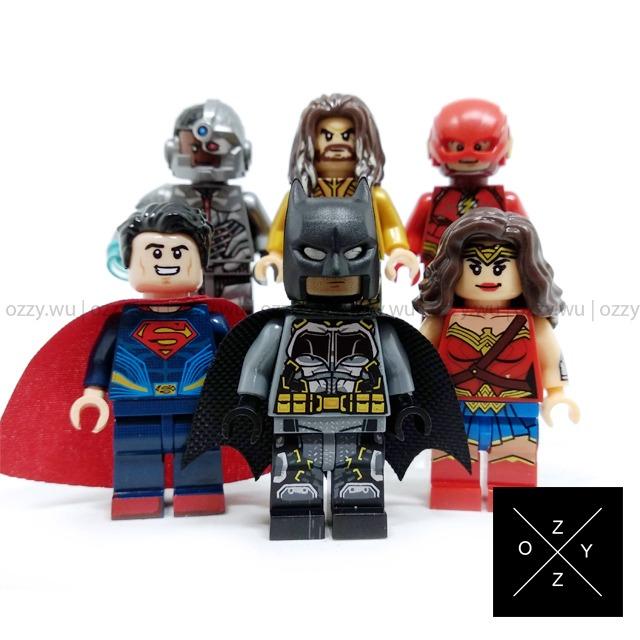 lego justice league flash minifigure