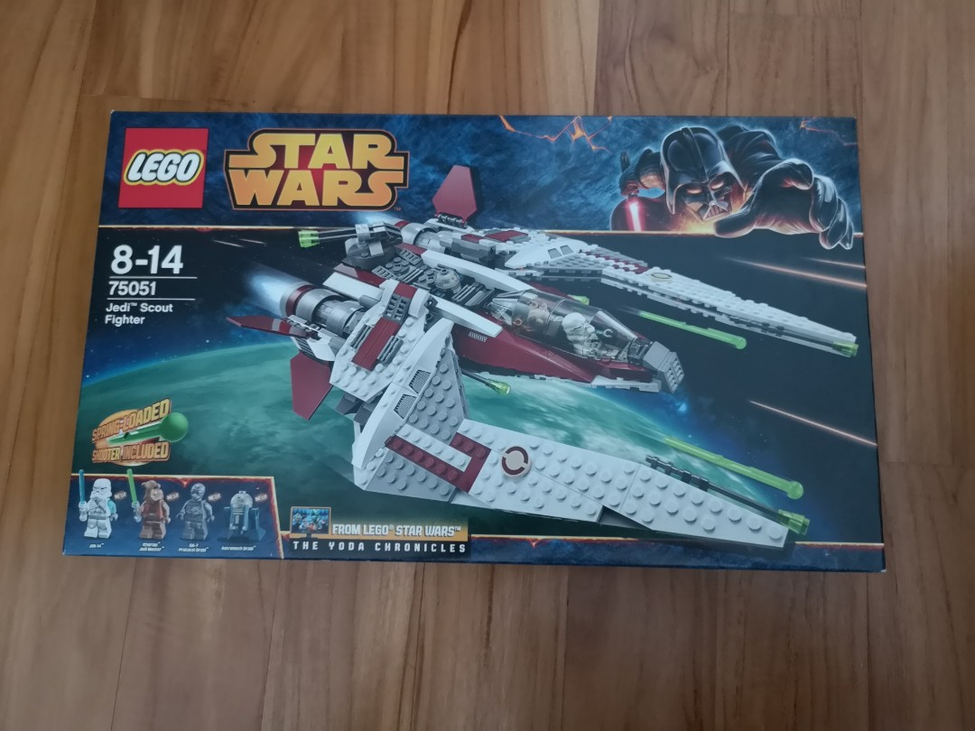 Lego star wars 75051 jedi scout fighter, Toys & Games, Bricks ...