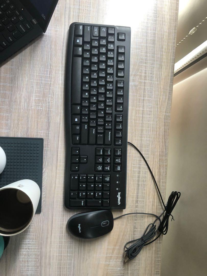 Mouse Kaybourd Logitech Keyboard And Mouse USB, Computers & Tech, Parts & Accessories ...