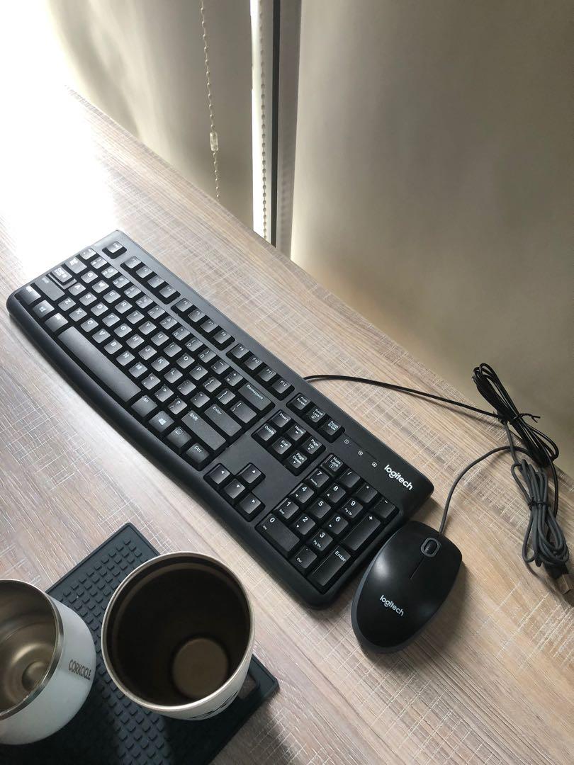 Mouse Kaybourd Logitech Keyboard And Mouse USB, Computers & Tech, Parts & Accessories ...