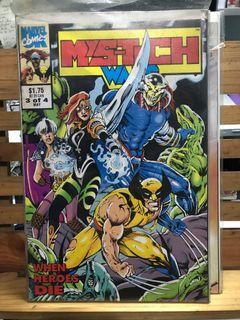 Marvel Comics Super Hero Secret Wars #4 Mys-Tech wars Wolverine Hulk Iron Man