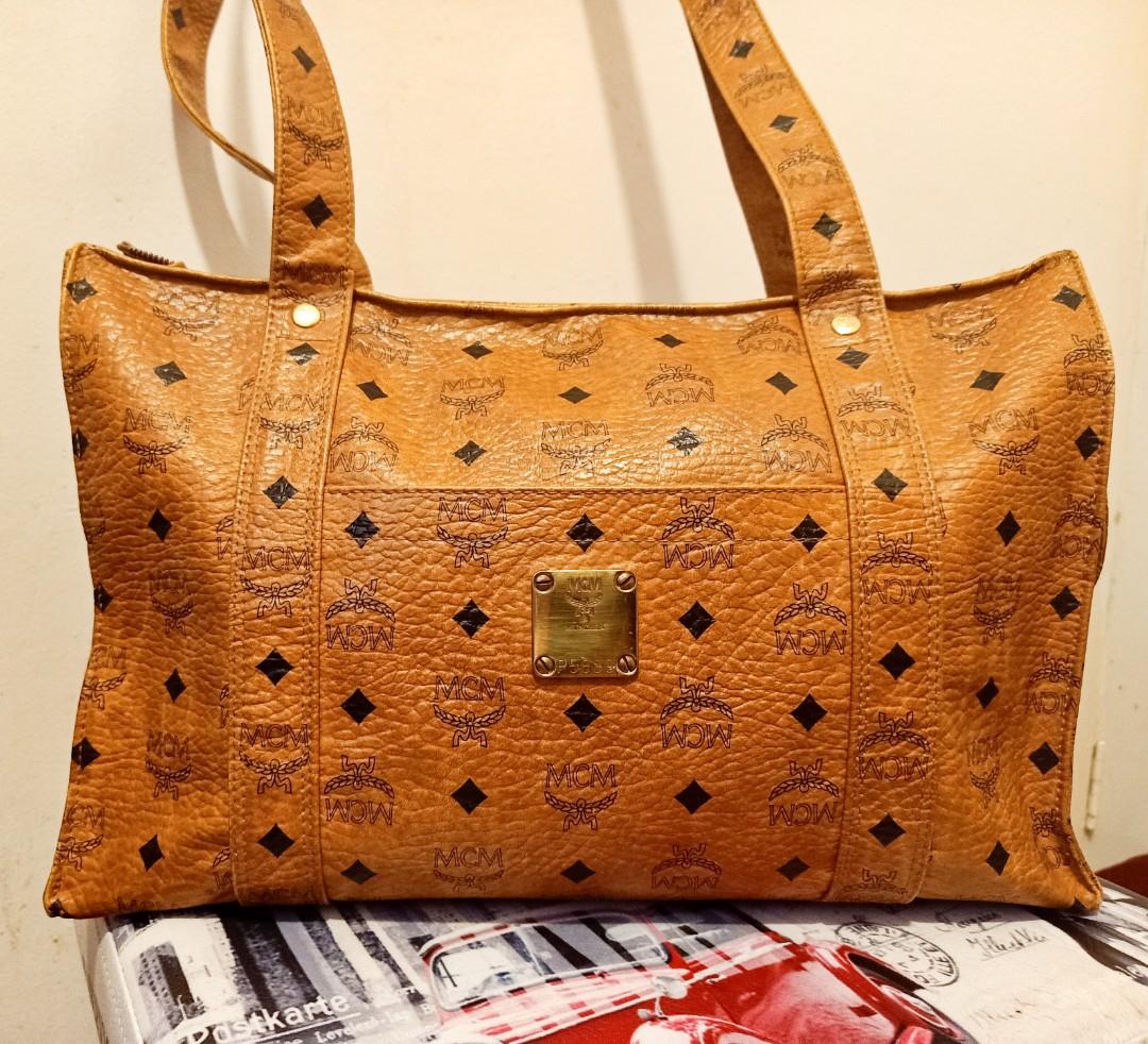 Mcm Shoppers Bag Luxury Bags Wallets On Carousell