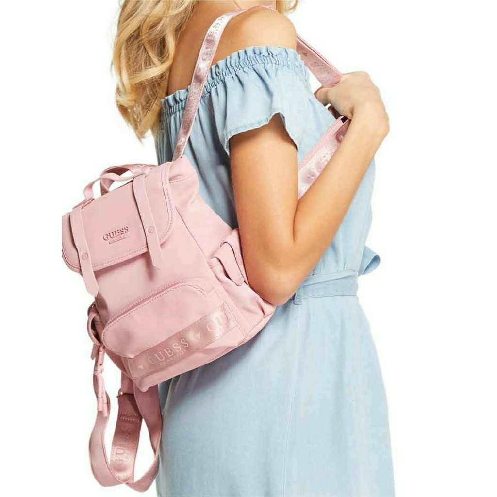 guess kacee mini logo backpack