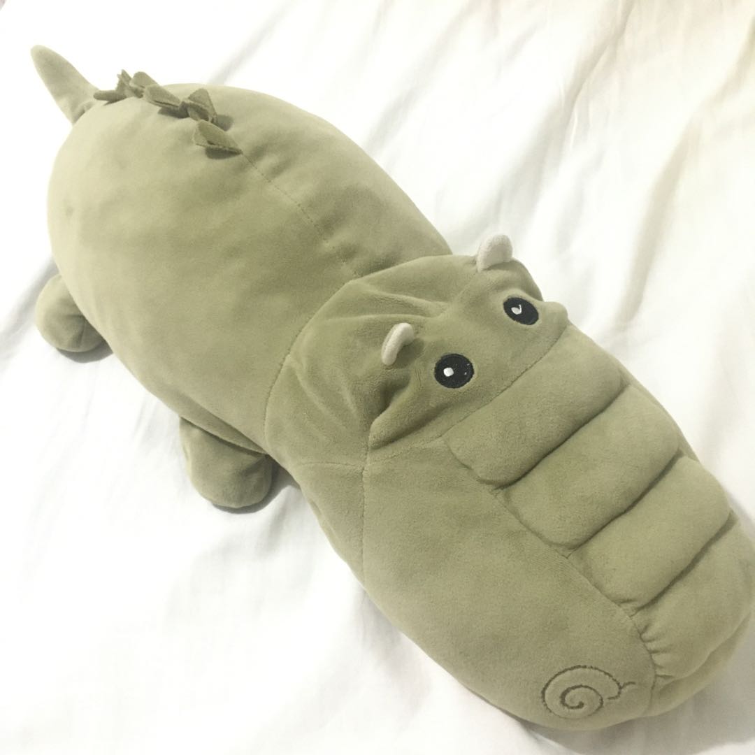 miniso crocodile stuffed toy