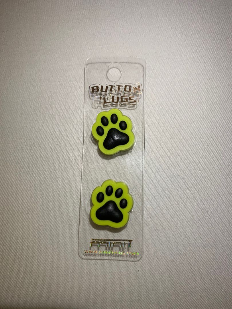 Minitoons Button Plugs Paws Charm For Crocs Clog Shoe