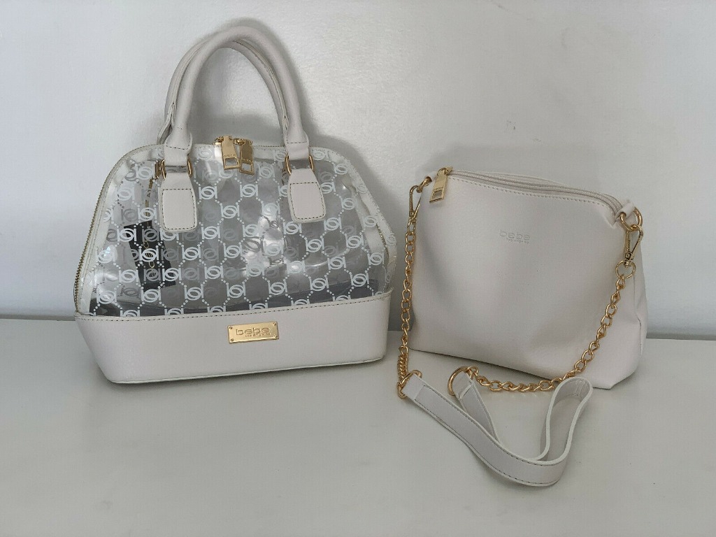 clear white bag