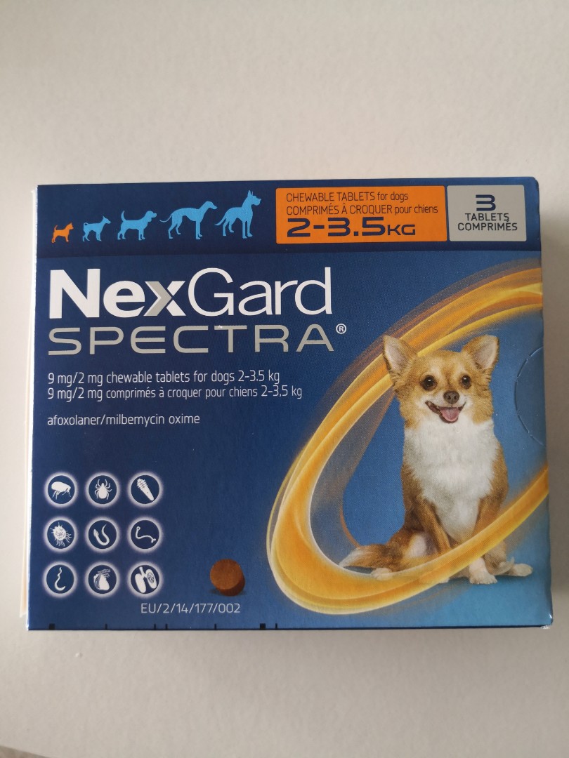 Nexgard spectra xs sales