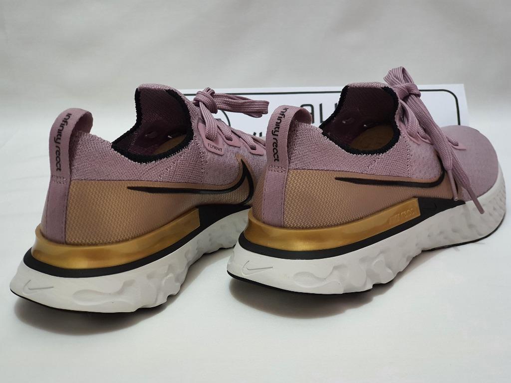 nike react infinity gold