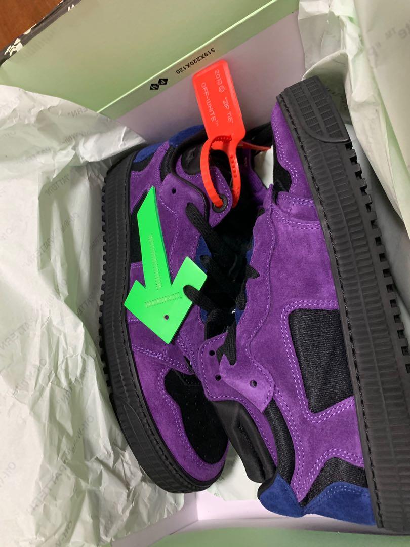 off white off court low purple