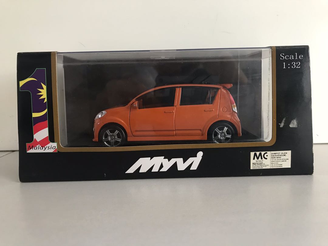 Myvi diecast model hot sale