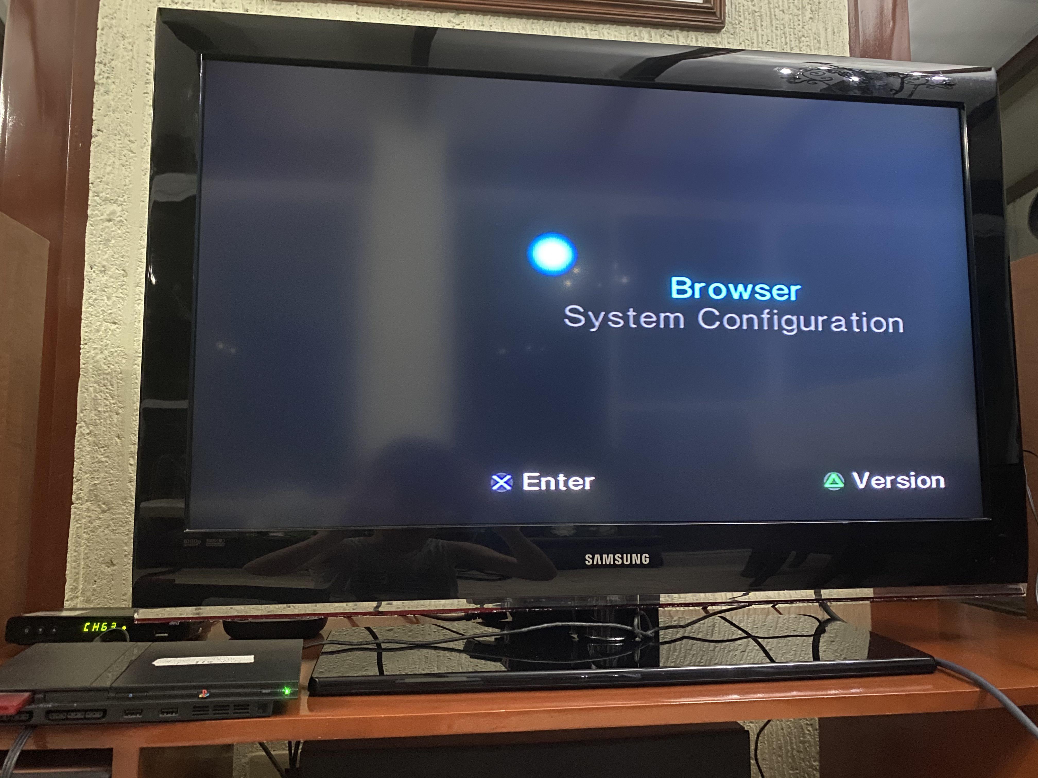 ps2 with tv