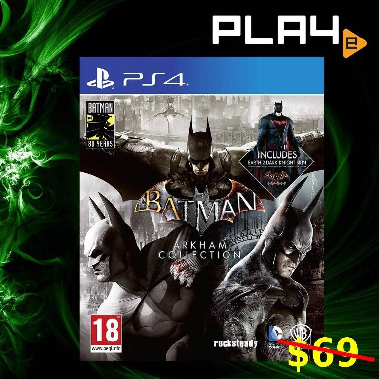 Ps4 batman clearance arkham collection