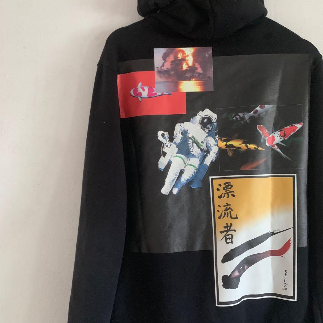 raf simons astronaut hoodie