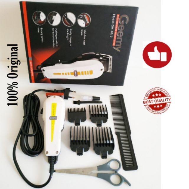 Ready Stock Geemy Gm 1017 Professional Hair Clipper Beauty Personal Care Hair On Carousell
