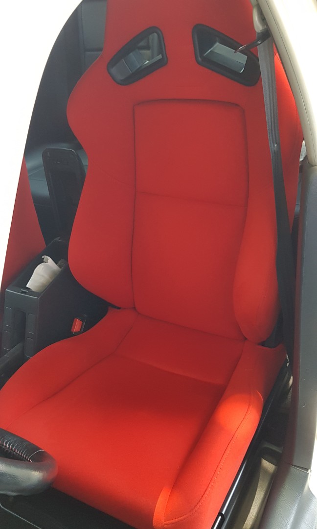 Recaro original ek railing (no seats included), Car Parts & Accessories