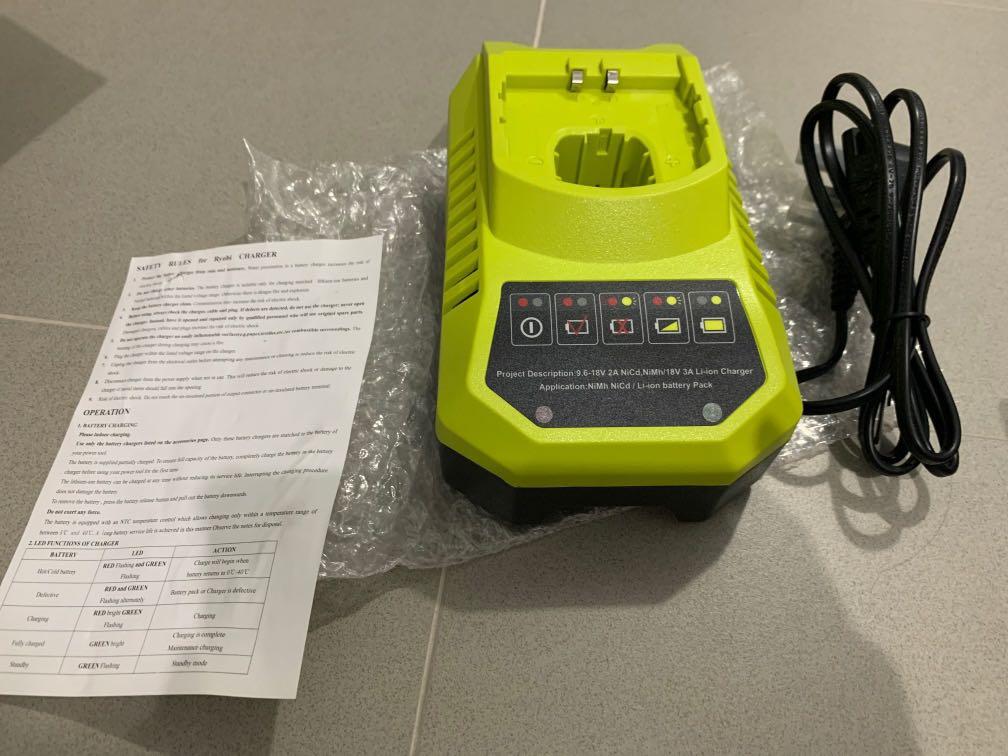 Ryobi charger, Mobile Phones & Gadgets, Mobile & Gadget Accessories