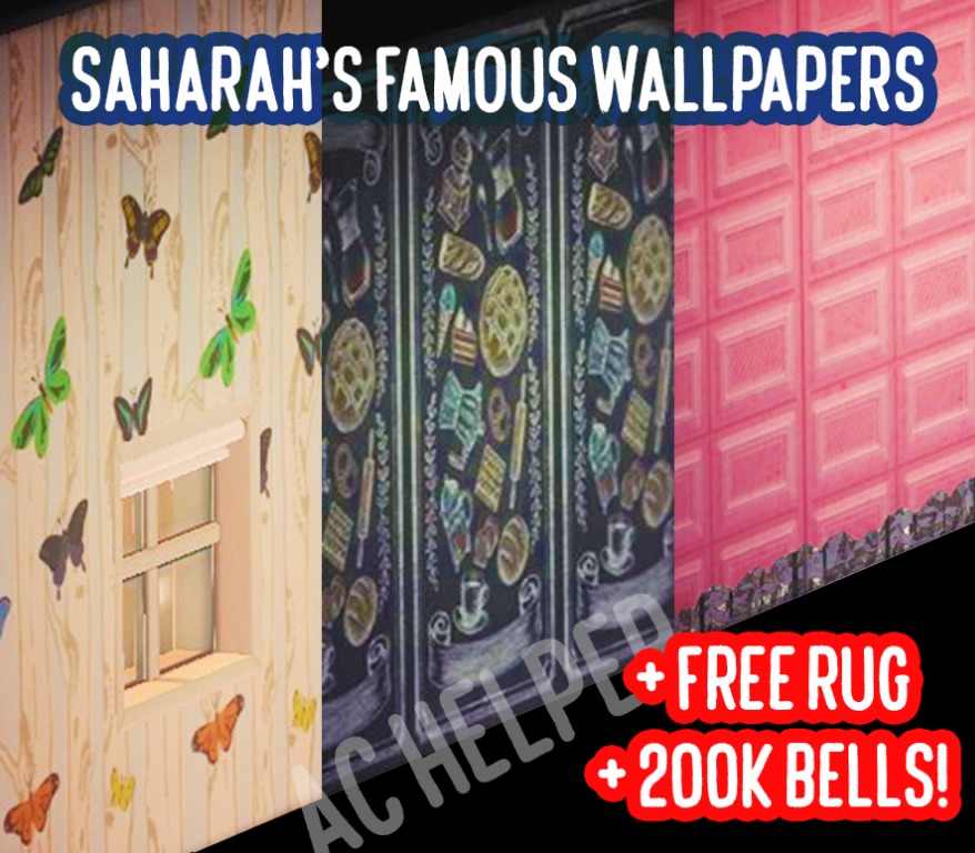 Saharah Famous Wallpapers Animal Crossing Wallpaper Pt. 2, Video