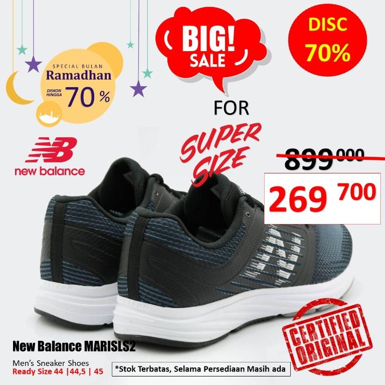 Sepatu Lari Pria Original New Balance M480LB6 BigSize Promo 70%, Fesyen  Pria, Sepatu , Lainnya di Carousell