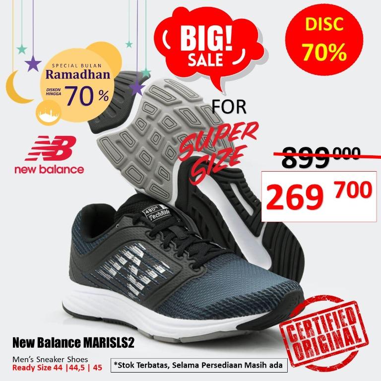 Sepatu Lari Pria Original New Balance M480LB6 BigSize Promo 70%, Fesyen  Pria, Sepatu , Lainnya di Carousell