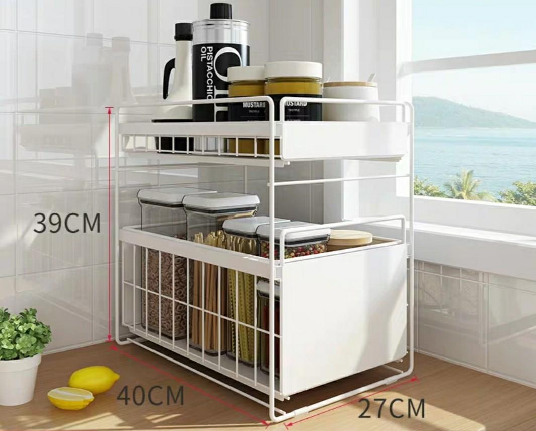 Stainless Steel Kitchen Rack Furniture Shelves Drawers On Carousell