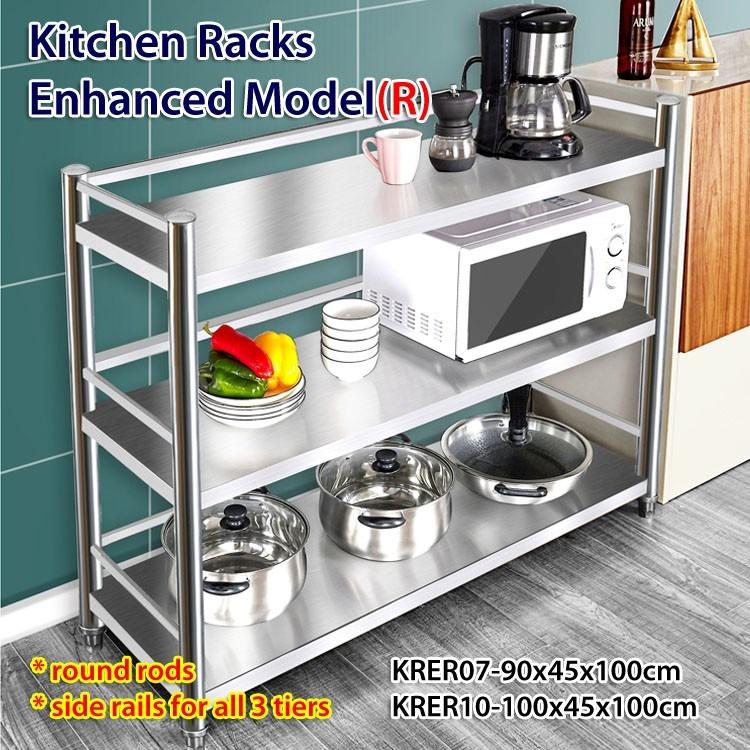 stainless steel table workstation kitchen table stainless steel racks commercial and household furniture home living furniture tables sets on carousell