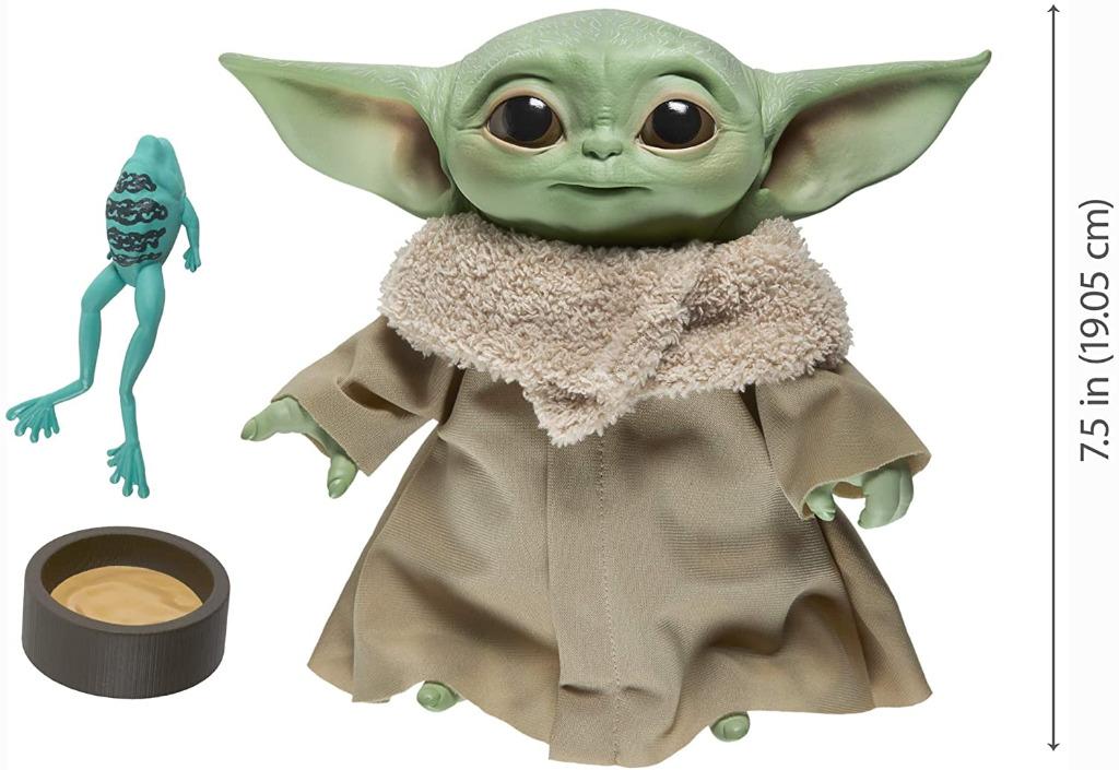 star wars the child talking plush toy