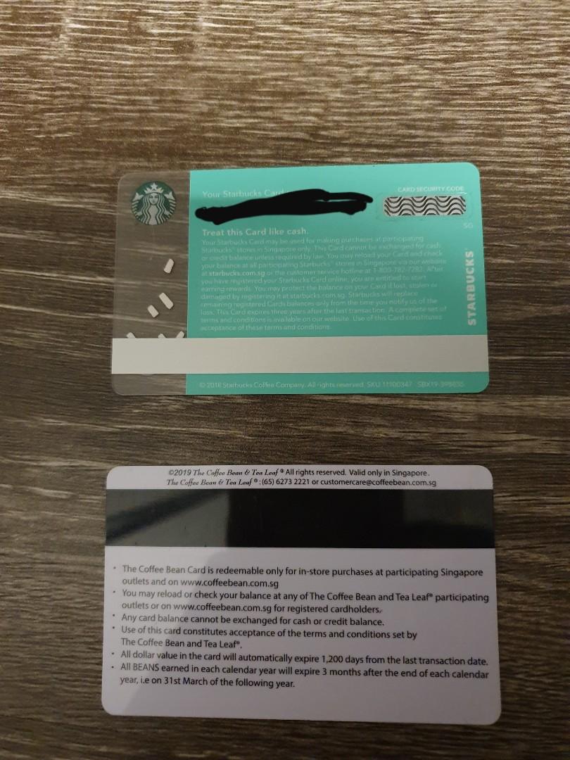 Starbucks & Coffee Bean, Tickets & Vouchers, Vouchers on Carousell