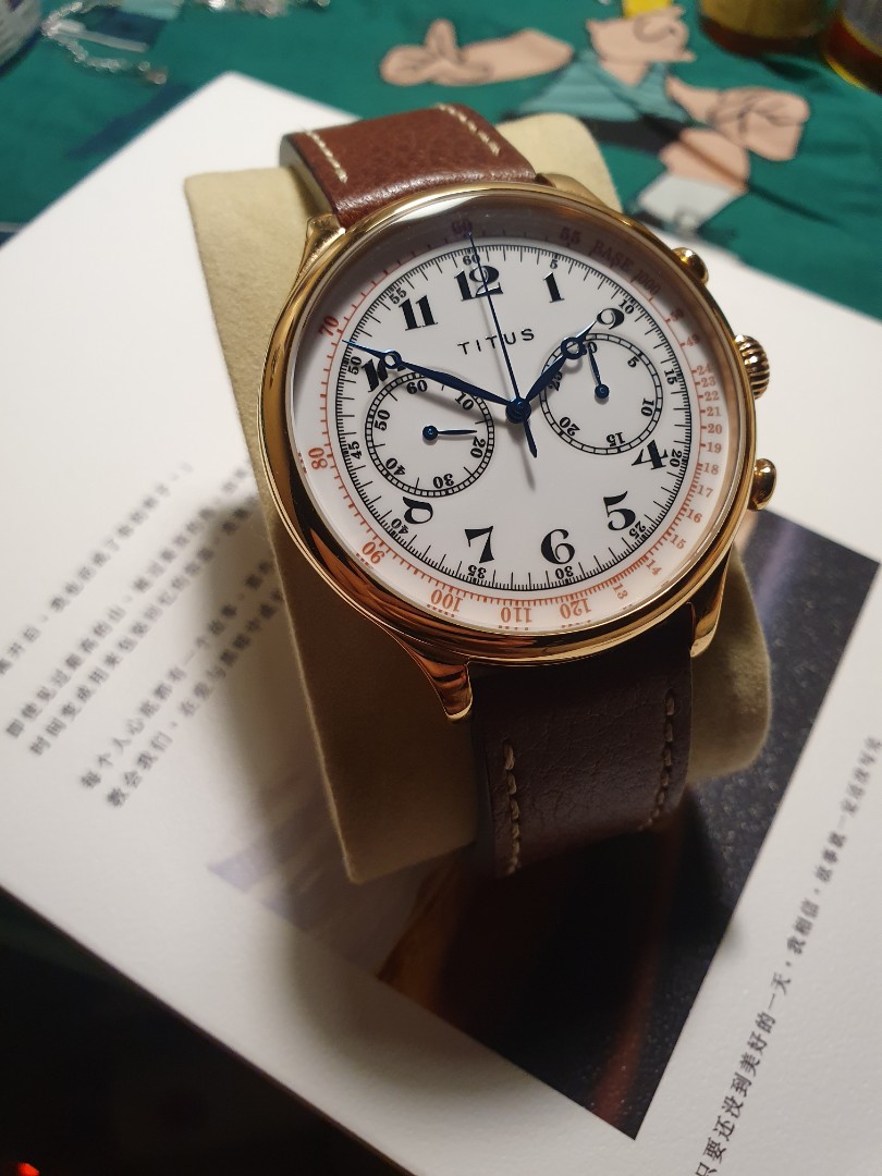 Titus on sale chronograph watch