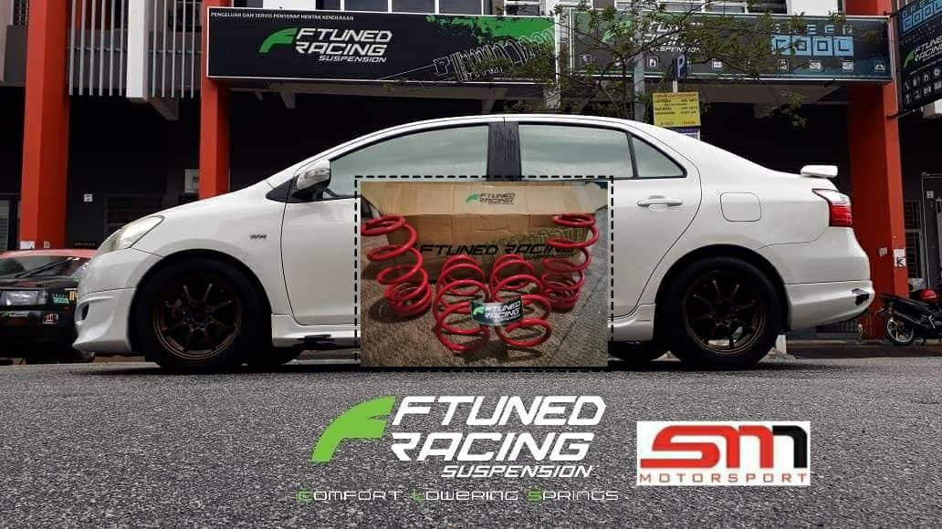 Toyota Vios NCP93 Dugong FTuned Racing CLS Sport Lowered Spring F-Tuned ...