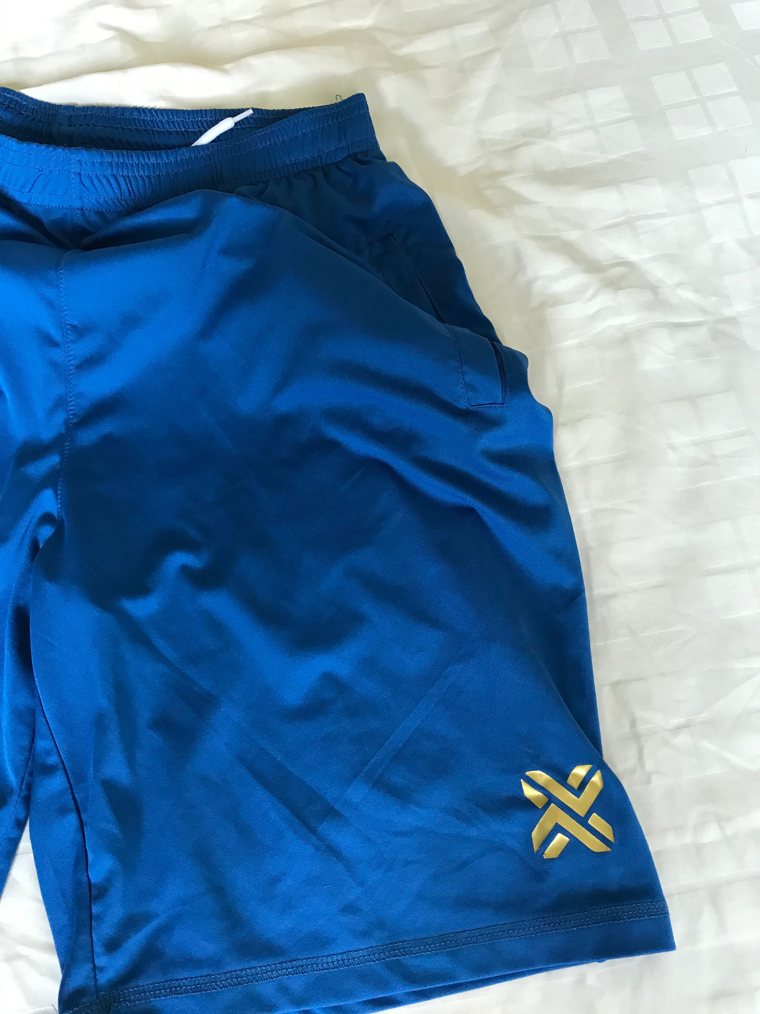 Ultimate Frisbee Shorts (Blue), Sports, Sports Apparel on Carousell