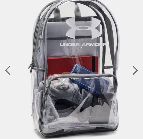 under armour clear backpack