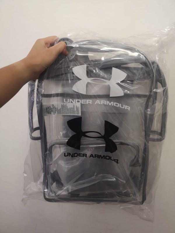 under armour clear backpack