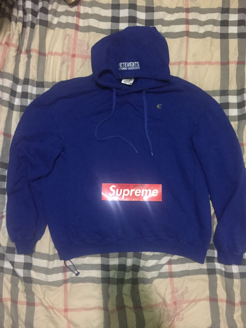 supreme sweater made in korea vetement