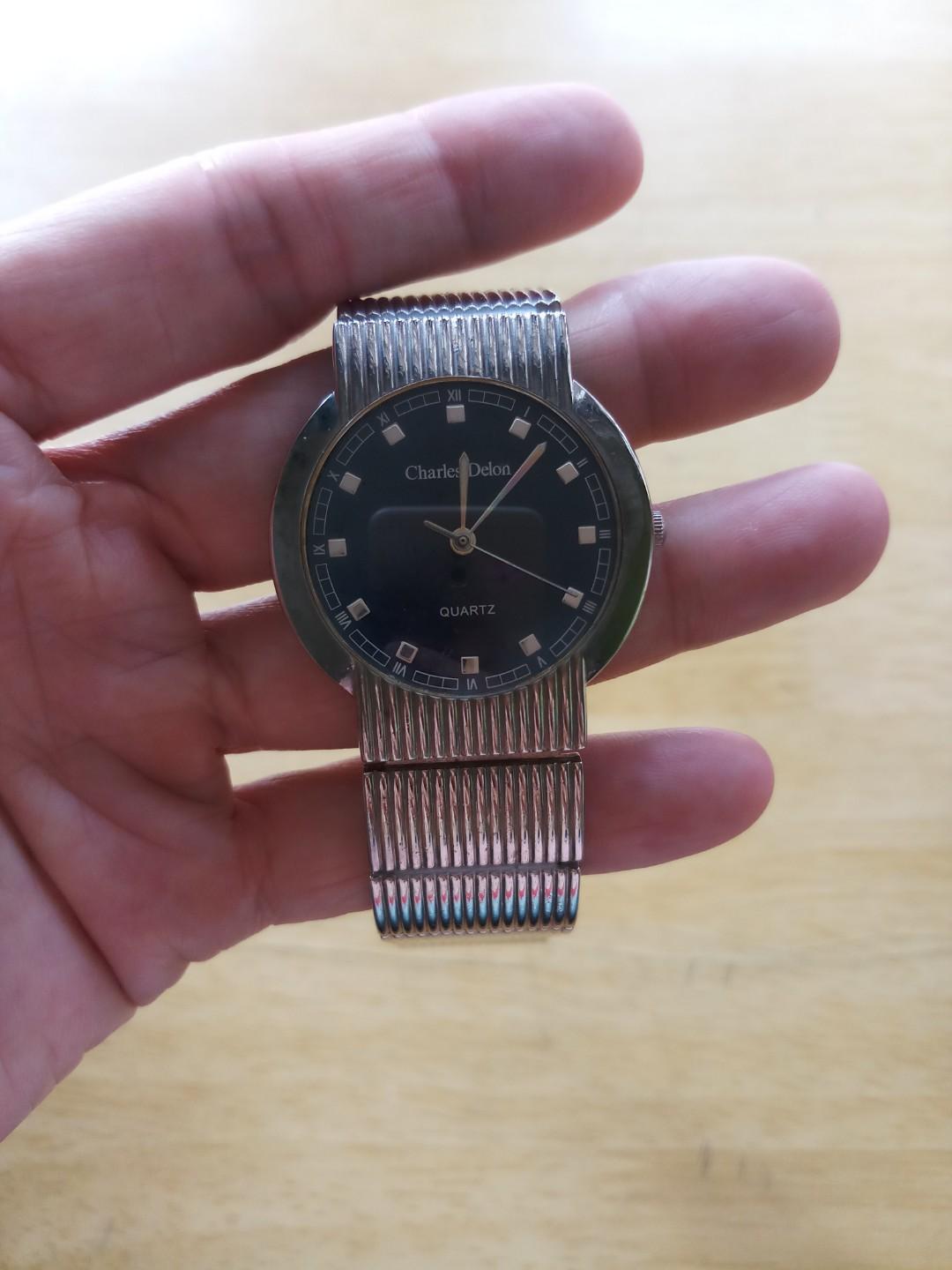 Vintage Charles Delon Japan Quartz watches