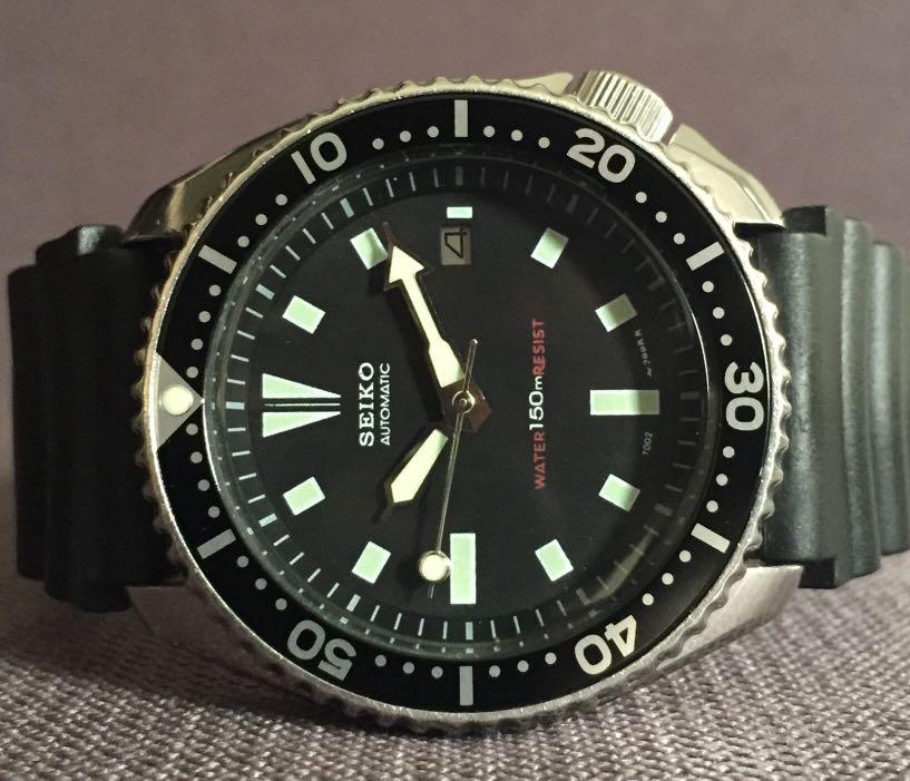 Vintage Seiko Diver 7002-7001, Men's Fashion, Watches & Accessories,  Watches on Carousell