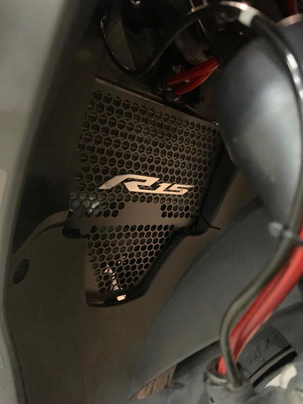 Radiator Guard R15 Yamaha R15 V3 Radiator Guard, Motorcycles, Motorcycle Accessories on ...