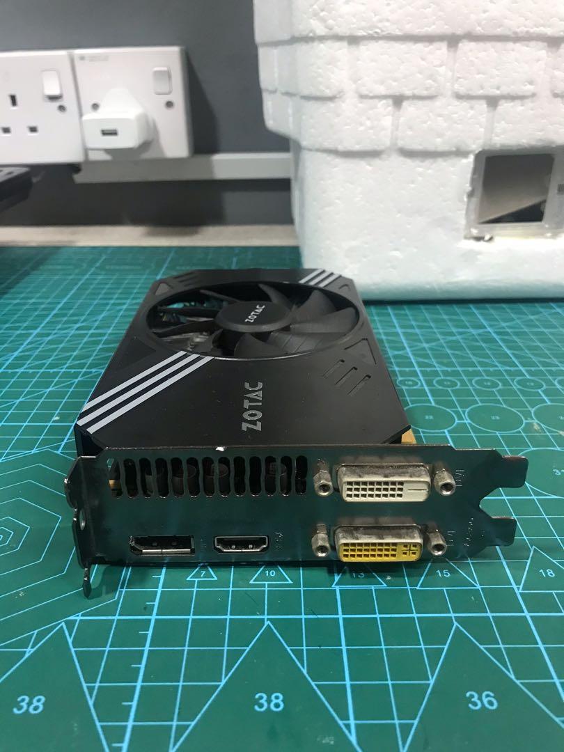 Zotac gtx 950 2GB GDDR5, Electronics, Computer Parts \u0026 Accessories on  Carousell
