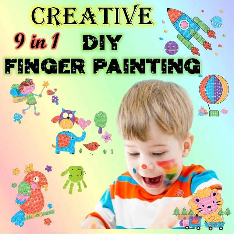 Finger Painting Art Kids Children Birthday Party Gifts