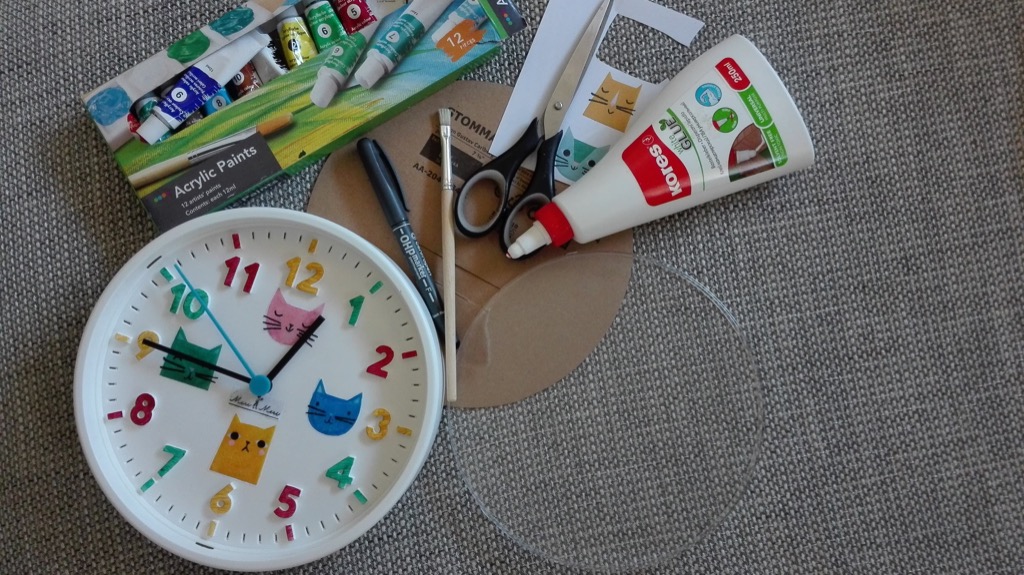 On Hand Ikea Stomma Wall Clock Home Furniture Home Tools And Accessories On Carousell