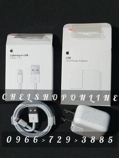 Apple charger set 12watts adaptor plus Lightning Cable