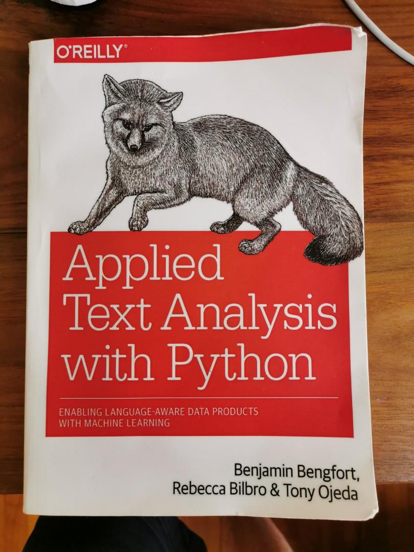 Applied text top analysis with python