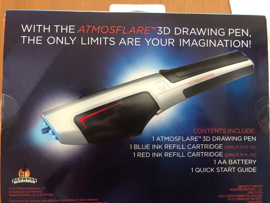 Atmosflare 3d Drawing Pen Toys Games Toys On Carousell
