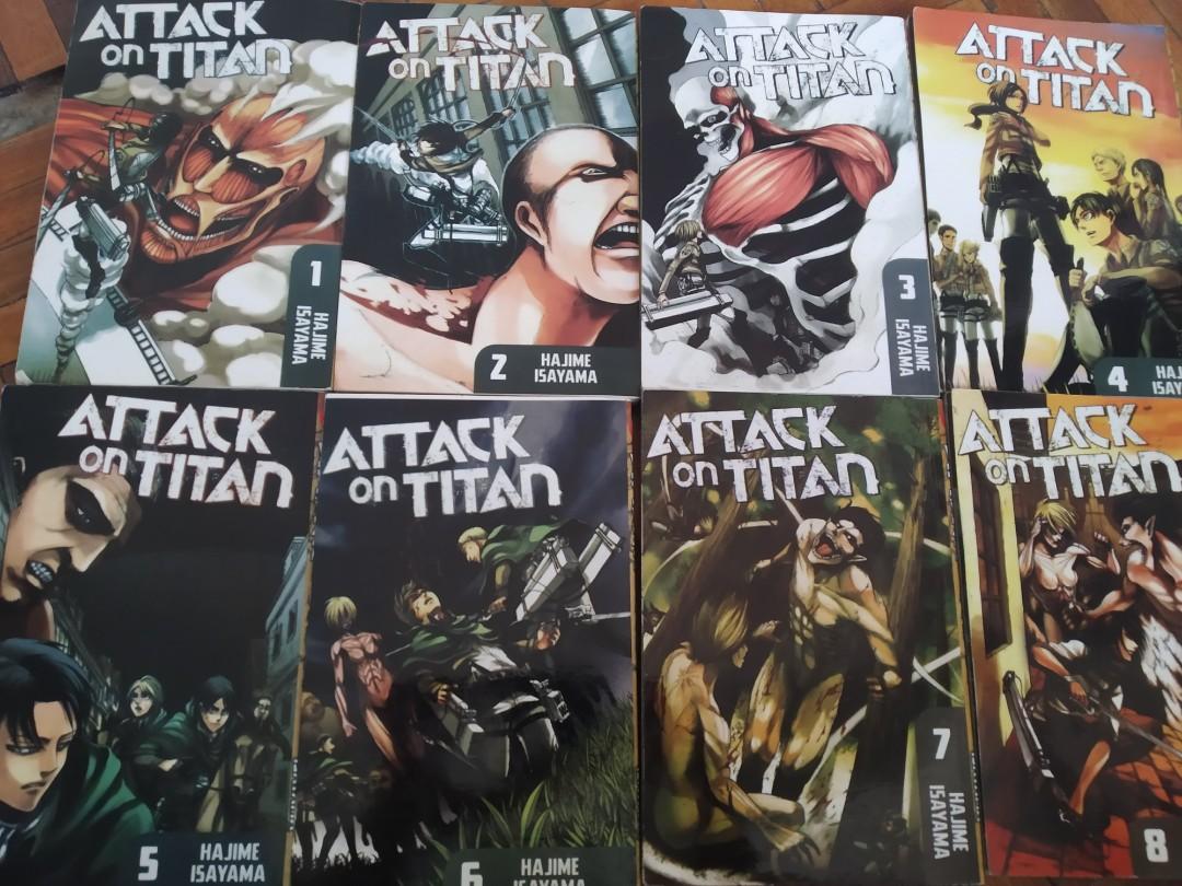 Attack On Titan 16 Volumes Set Books Stationery Comics