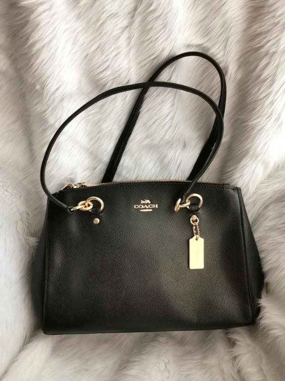 Coach etta carryall black online
