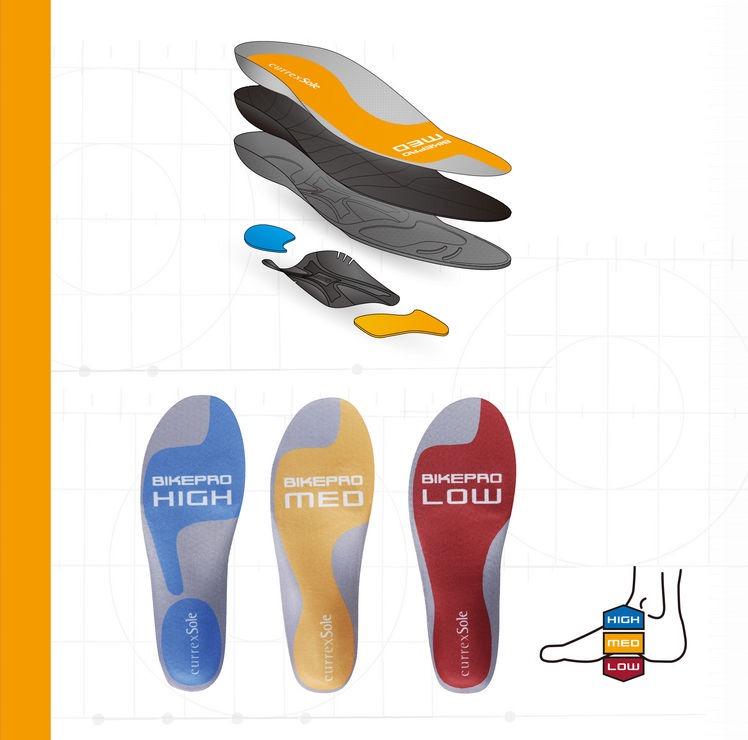 Cycling shoe clearance inserts