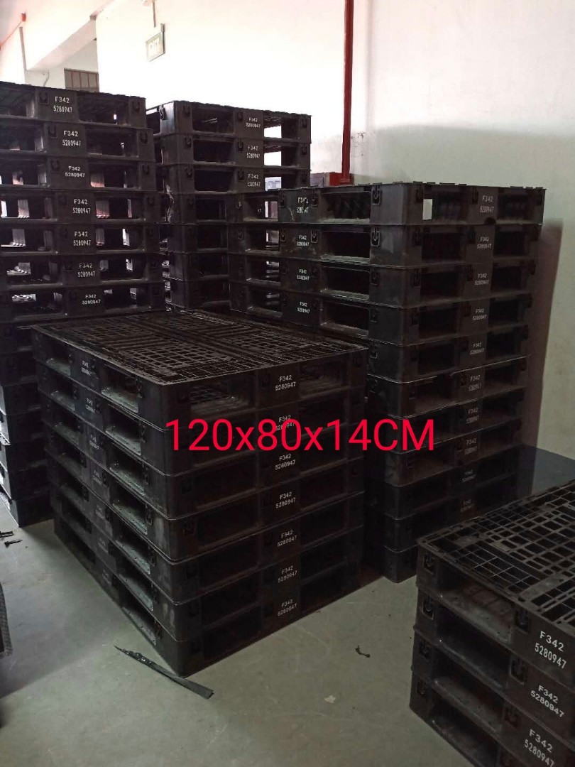 Black Pallets, Commercial & Industrial, Construction & Building ...