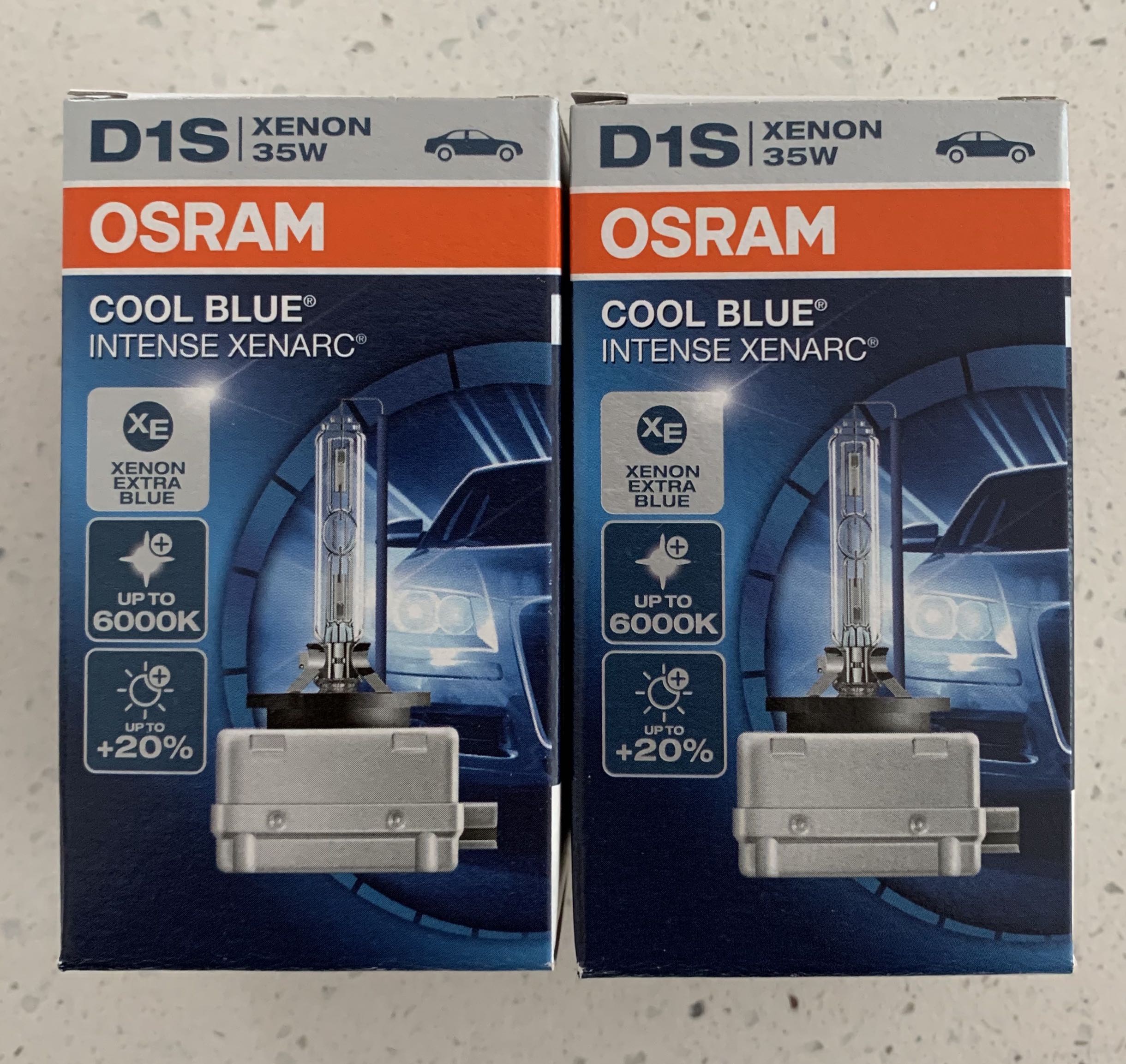 OSRAM D1S Xenon HID Bulb 6000k, Car Accessories, Electronics & Lights on  Carousell