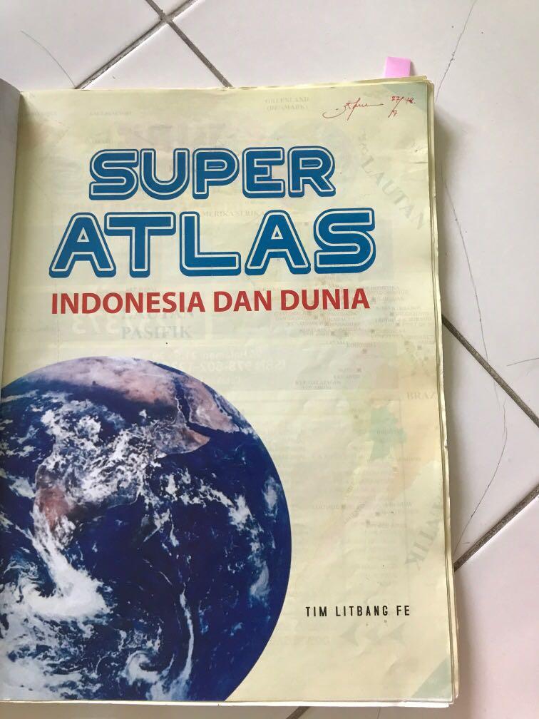 buku atlas, Books & Stationery, Books on Carousell