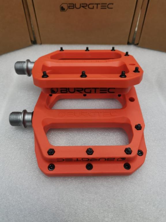 Burgtec sales pedals orange