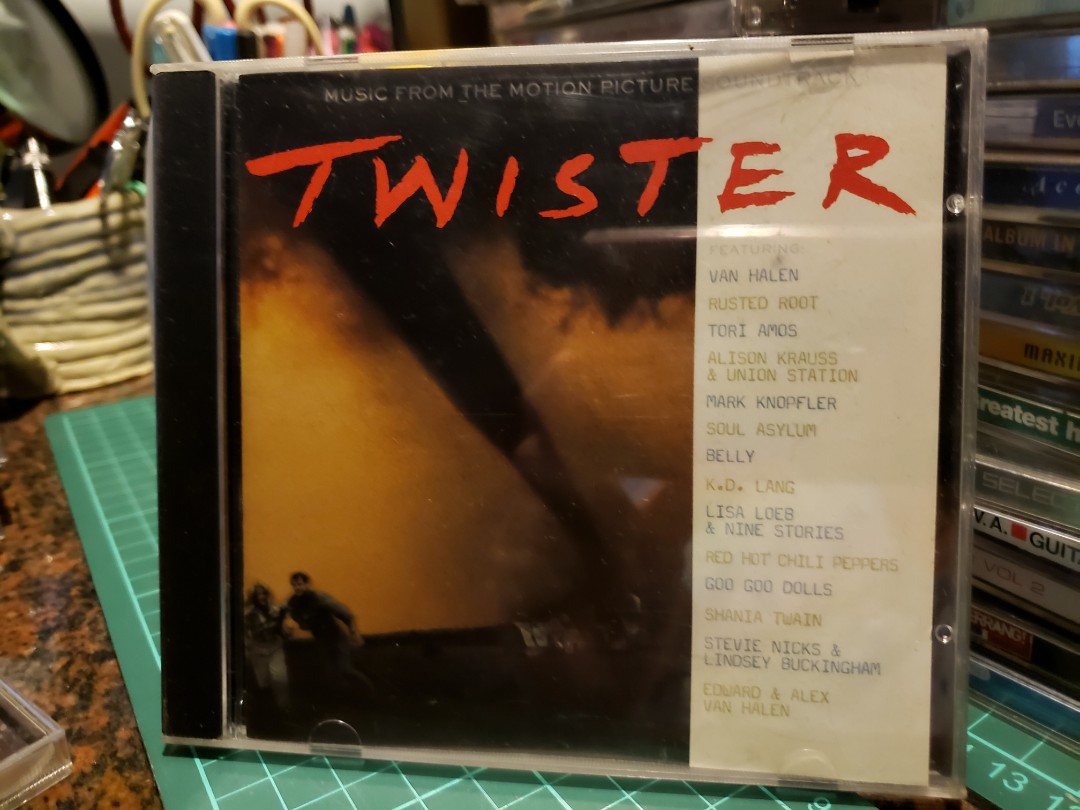 CD Twister Music From The Motion Picture Soundtrack , 興趣及遊戲, 收藏品及紀念品